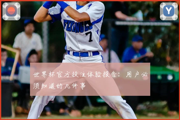世界杯官方投注体验报告:用户必须知道的几件事