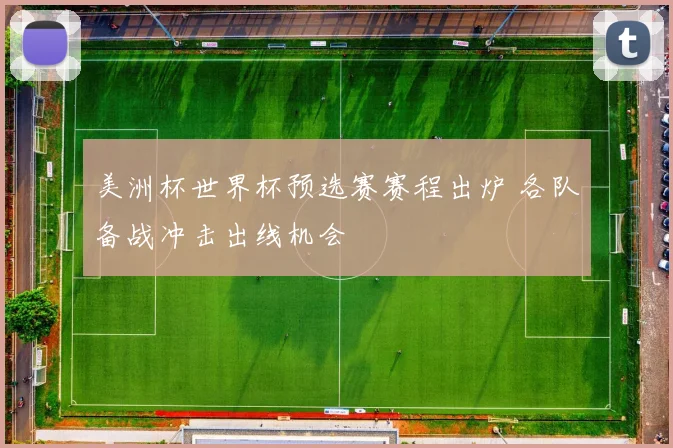 美洲杯世界杯预选赛赛程出炉 各队备战冲击出线机会