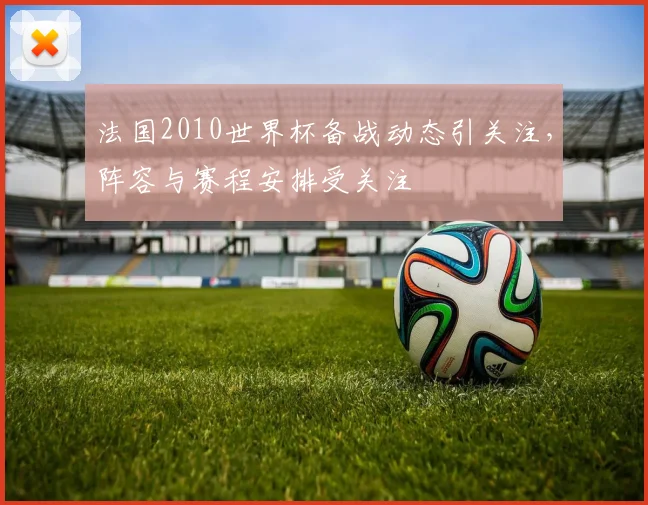 法国2010世界杯备战动态引关注，阵容与赛程安排受关注